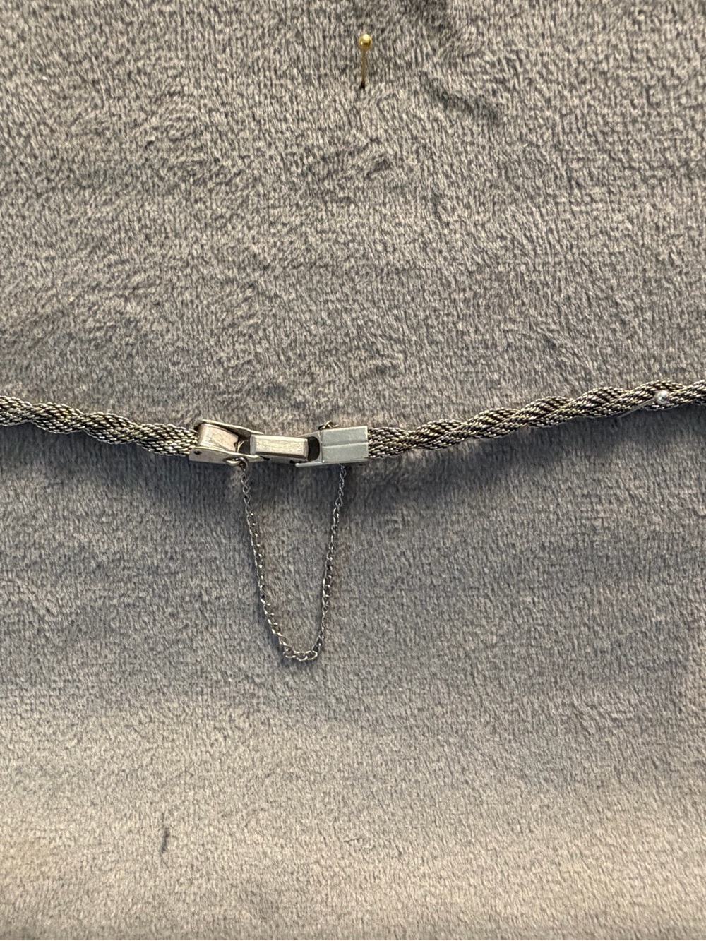 Vintage 1960’s Rope Style 10k GF (white gold) Watch Band